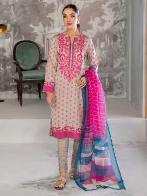 3 Piece Embroidered Jacquard Suit | Lime Light Women Eid Collection 2023