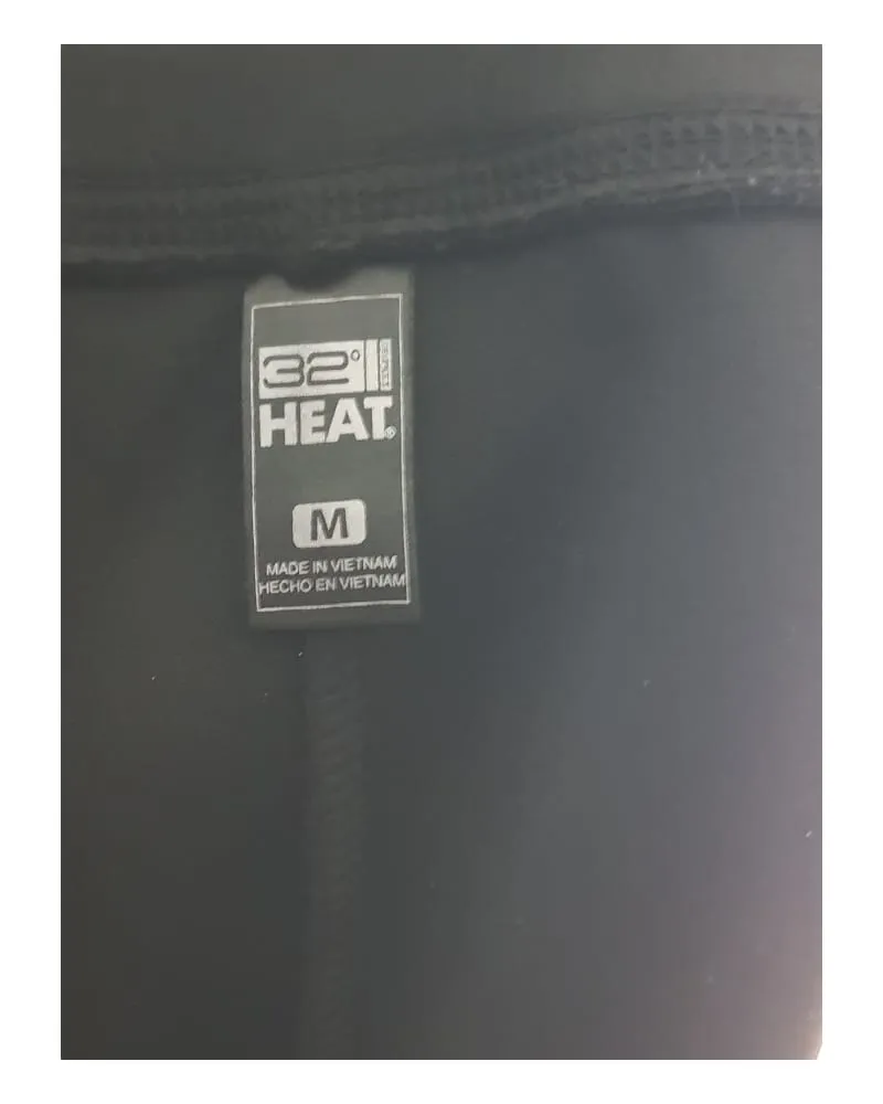 32 Heat Black Jogger Pants ( M )