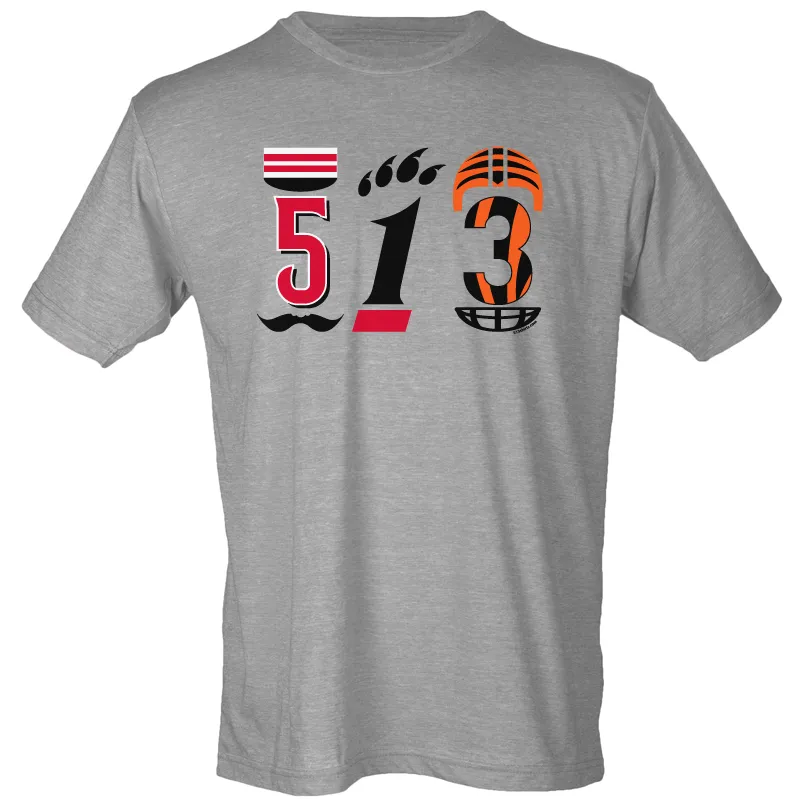 513 Cincinnati area code tee