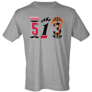 513 Cincinnati area code tee