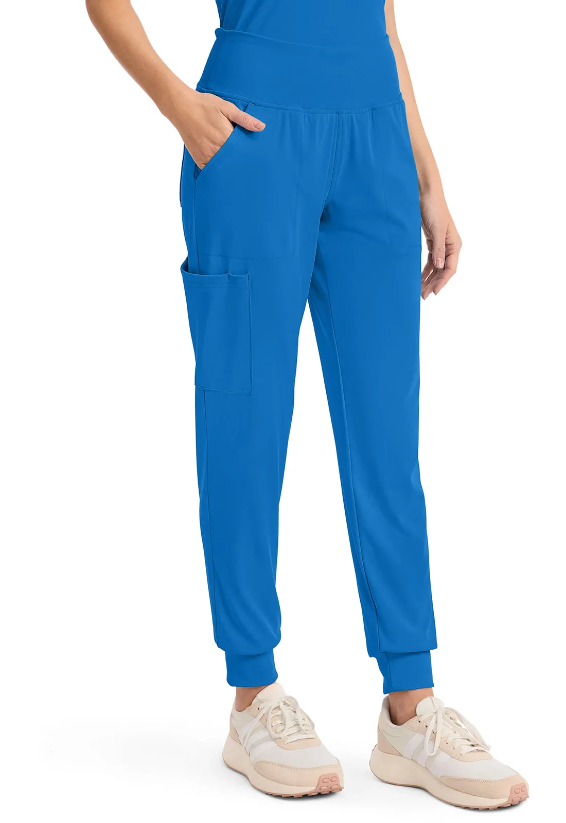 Achieve CK033 Women's 5-Pocket Jogger Pants True Blue
