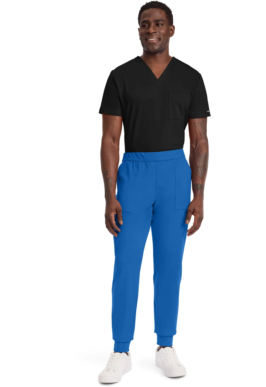 Achieve CK034 Men's 5-Pocket Jogger Pants Royal
