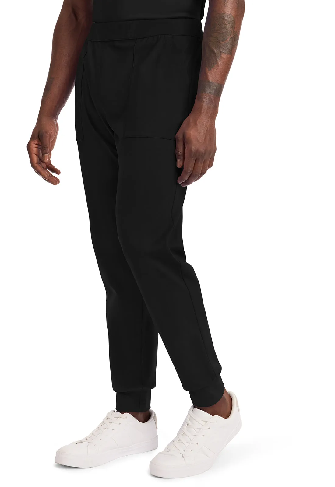 Achieve CK034 Men's Pull-on Jogger Pants Black