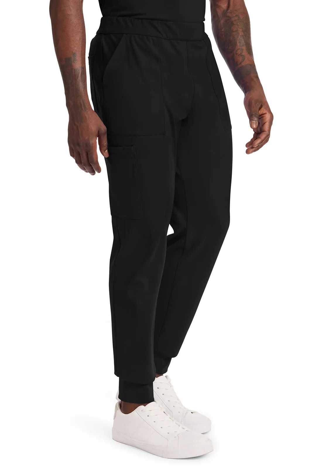 Achieve CK034 Men's Pull-on Jogger Pants Black