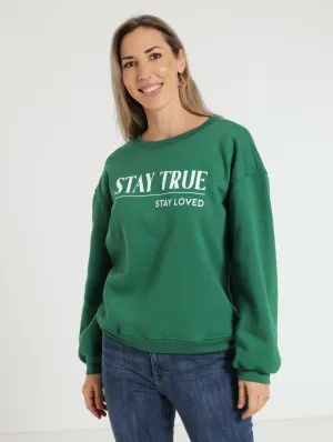 Active Pullover - Green