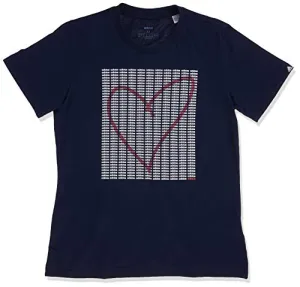 adidas womens Adi Heart Graphic Tee Ink XX-Small