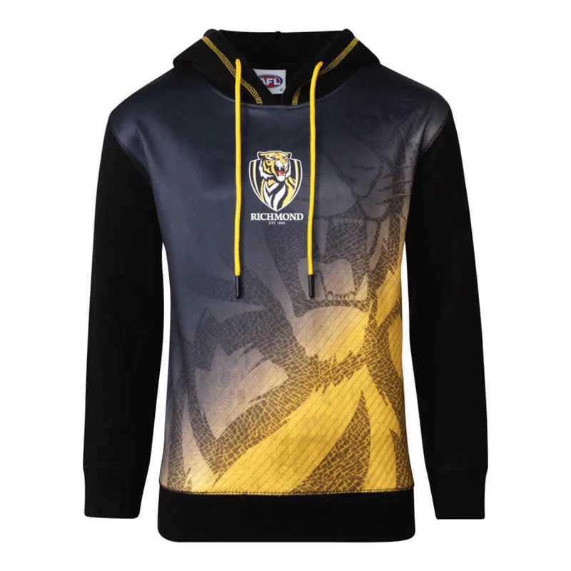 AFL Richmond Tigers Kids Sublimated Hoodie