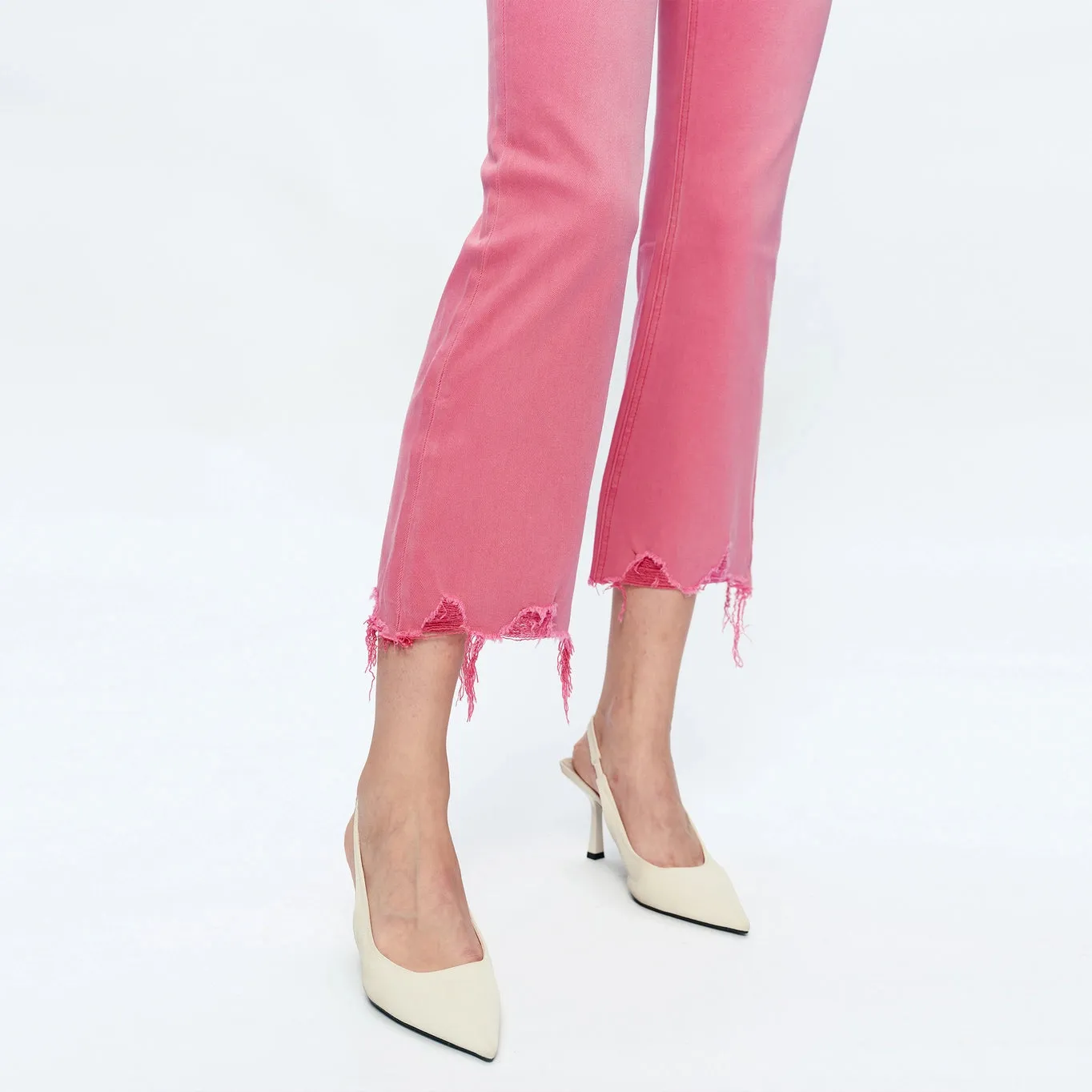 Alice Jeans in Bubble Pink