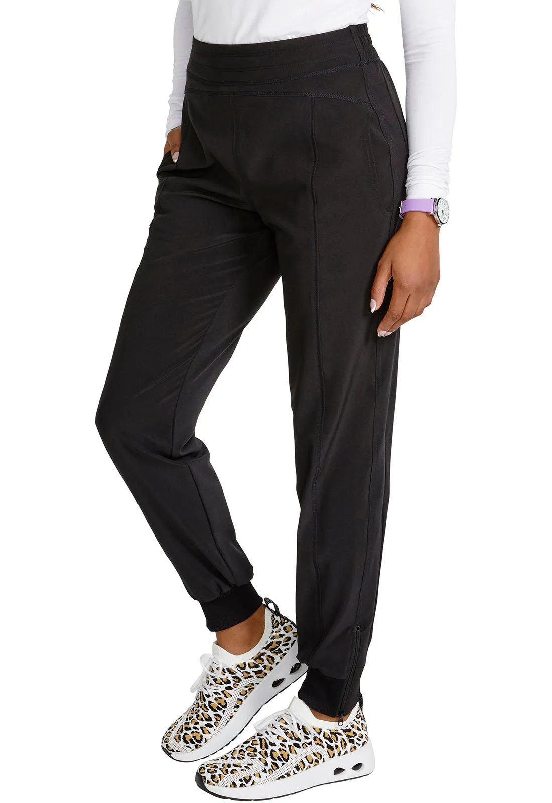 Allura CKA170 Pull-On Jogger Pants Black