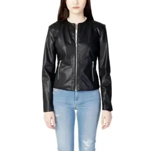 Armani Exchange Black Women's Blazer with Zip