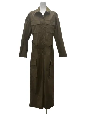 Army Green Jumpsuit