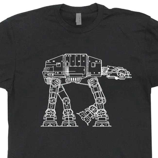 At-At Vintage Star Wars T Shirt The Empire Strikes Back