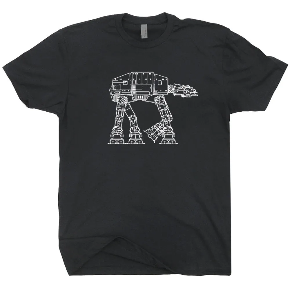 At-At Vintage Star Wars T Shirt The Empire Strikes Back