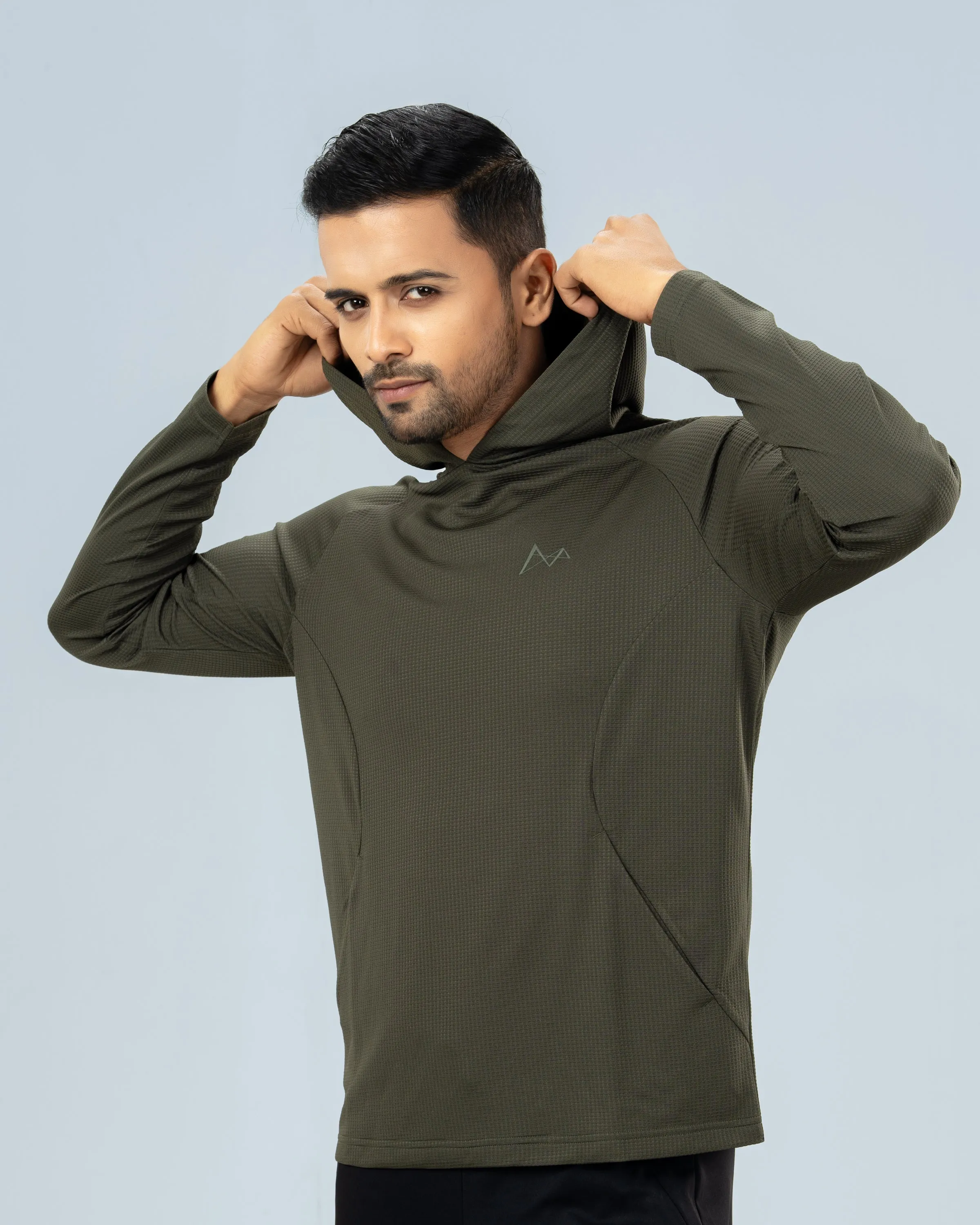 Avant-garde Lightweight Pullover Hoodie