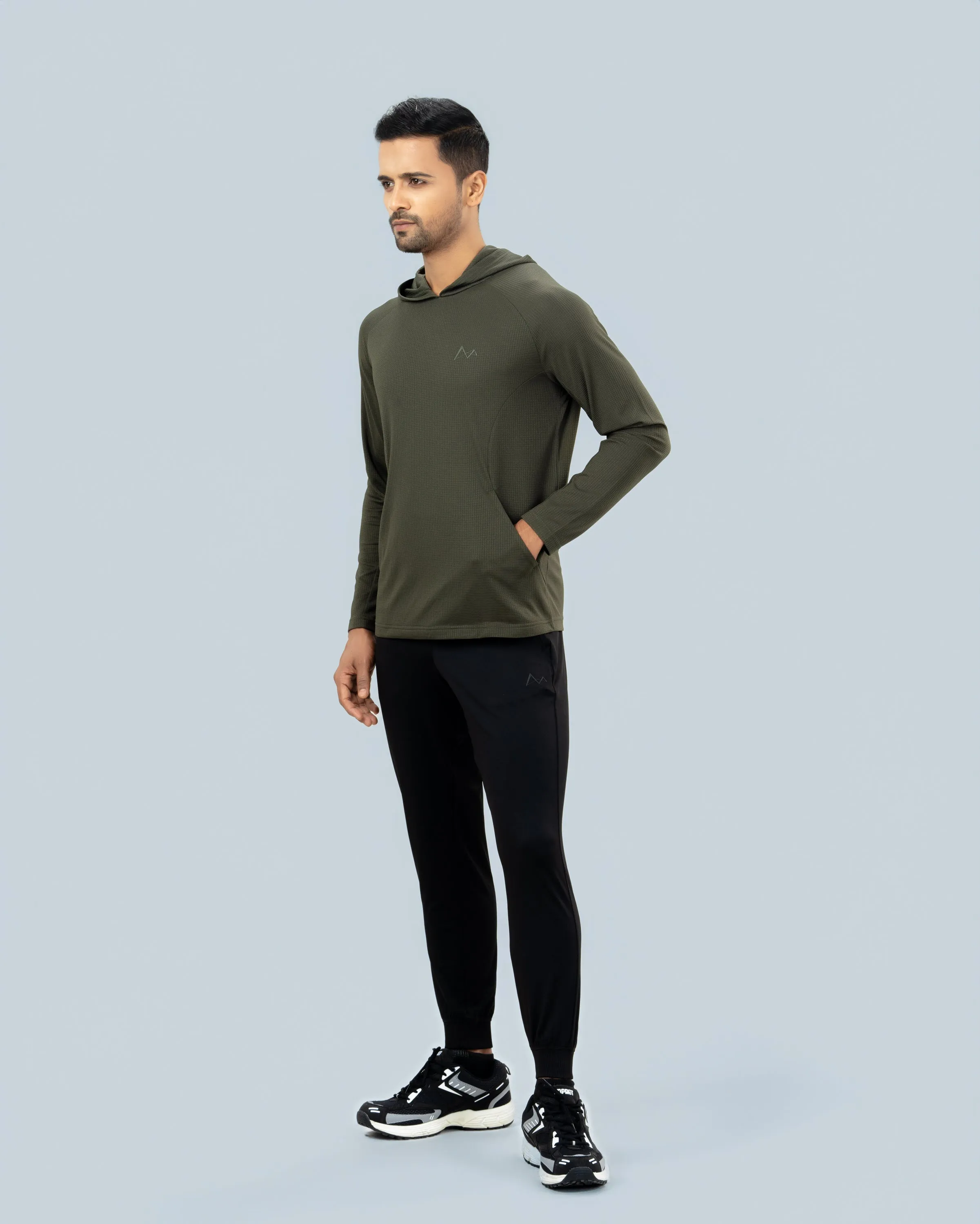 Avant-garde Lightweight Pullover Hoodie