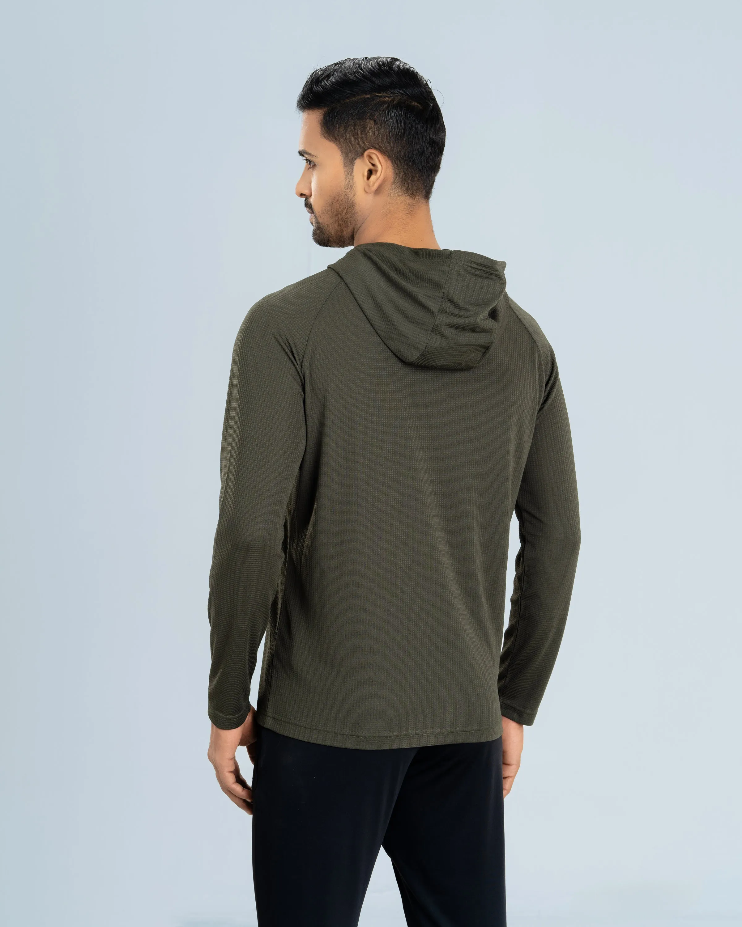 Avant-garde Lightweight Pullover Hoodie