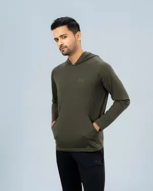 Avant-garde Lightweight Pullover Hoodie