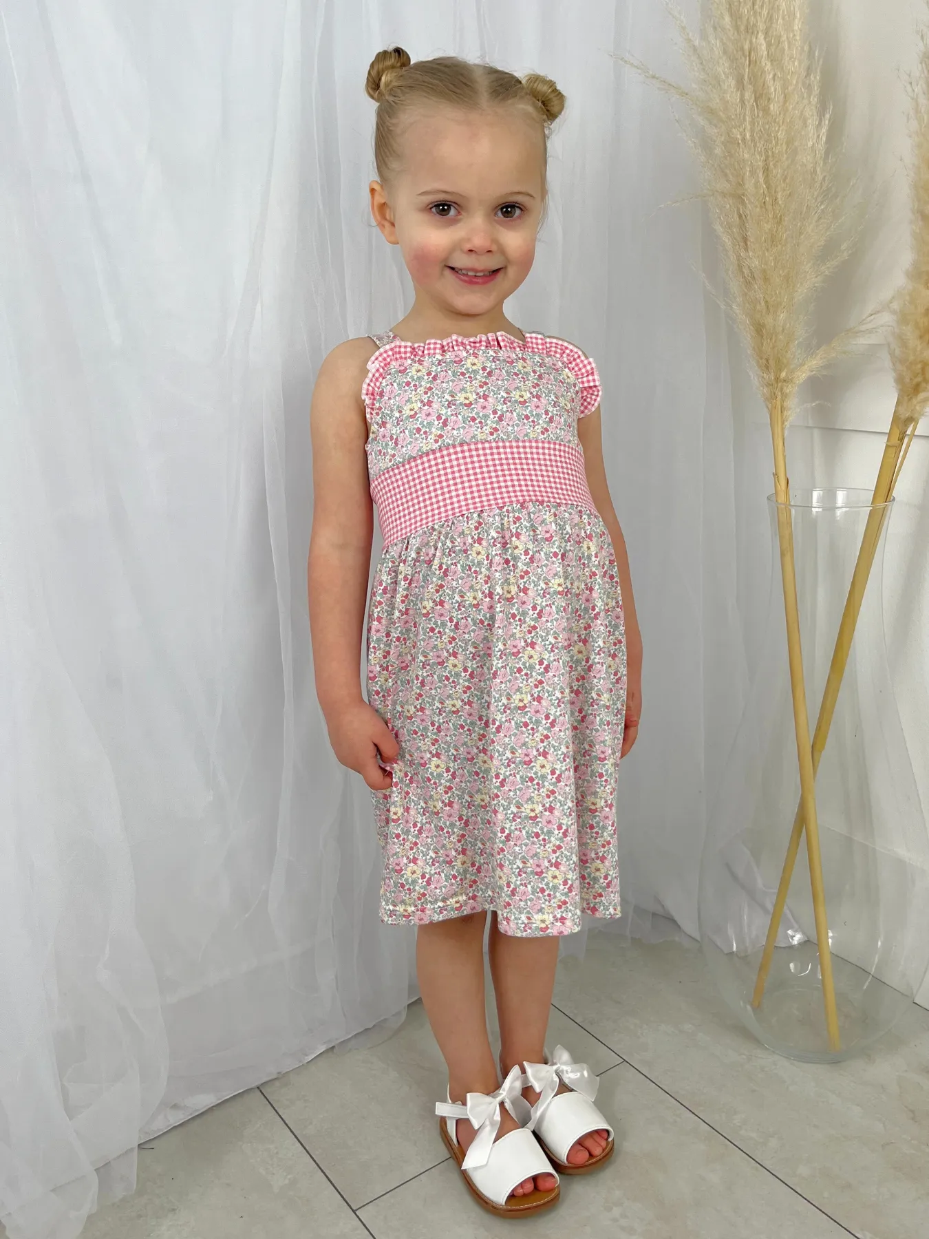 Babidu Toddler Girl Floral Dress