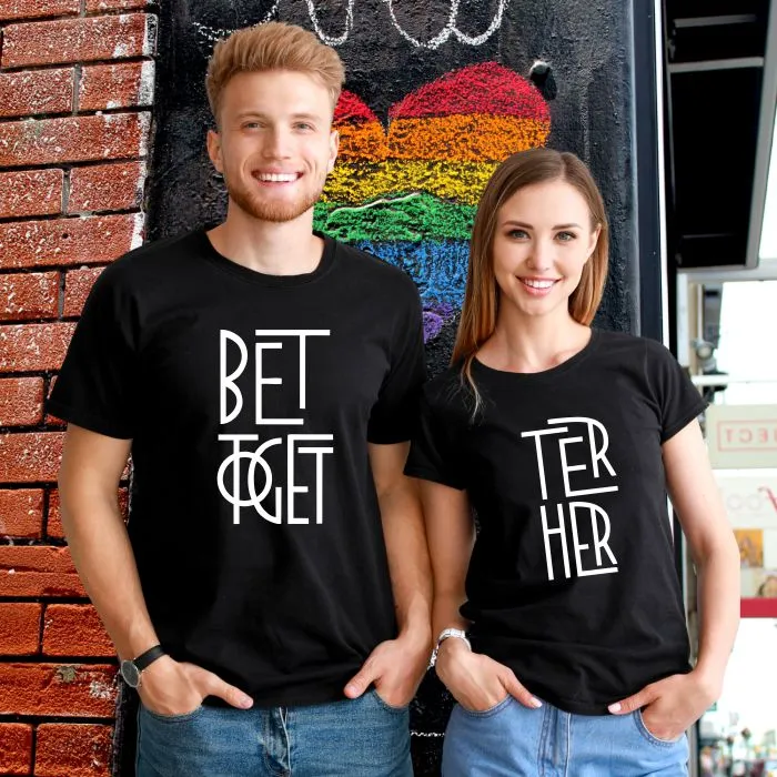 Better Together Couple T-Shirt