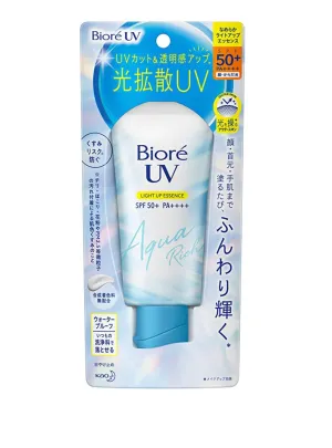 Biore UV Aquarich Light Up Essence 70g SPF 50  / PA    Sunscreen 70g
