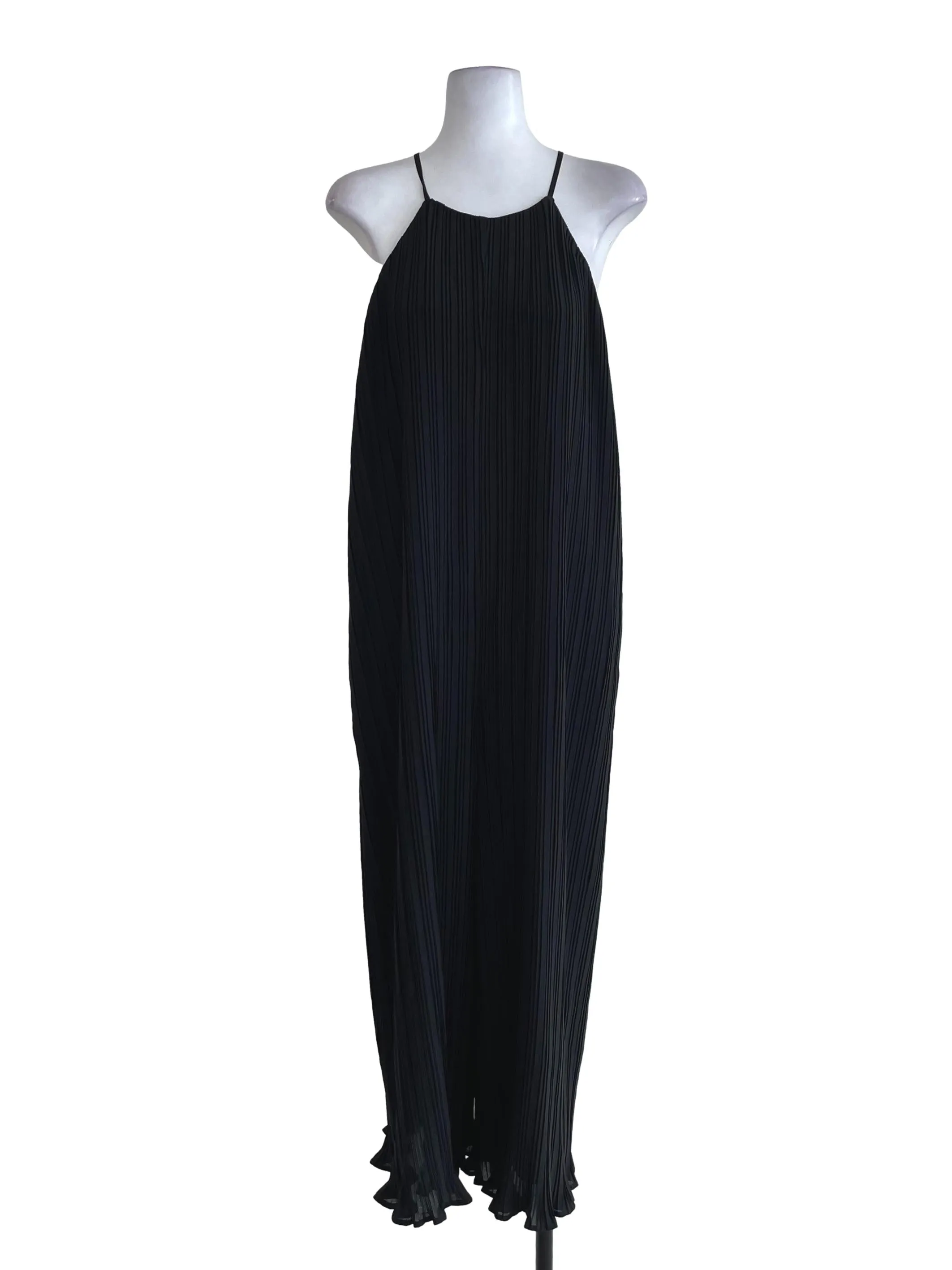 Black Accordion Loose Jumpsuit