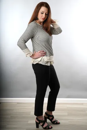 Black Comfort Dress Pants
