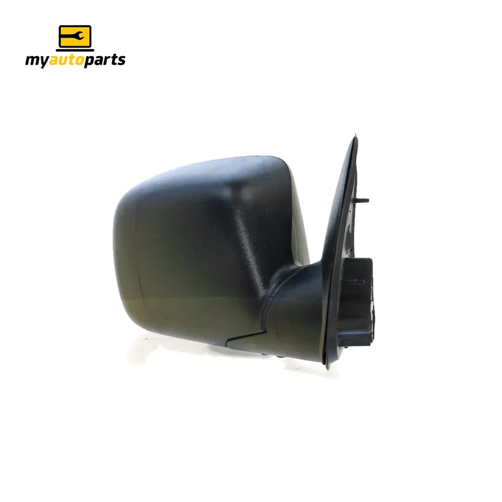 Black Door Mirror Electric Adjust Drivers Side Aftermarket suits Holden Colorado & Rodeo