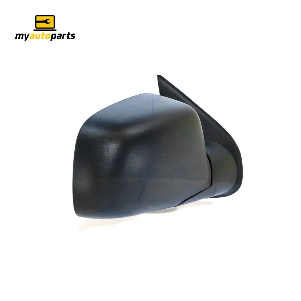 Black Door Mirror Electric Adjust Drivers Side Aftermarket suits Holden Colorado & Rodeo