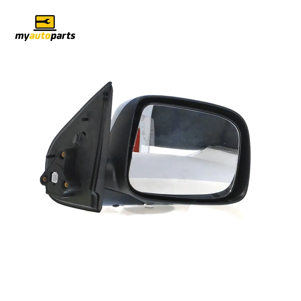 Black Door Mirror Electric Adjust Drivers Side Aftermarket suits Holden Colorado & Rodeo