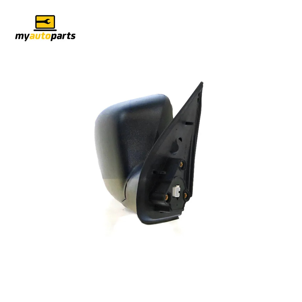 Black Door Mirror Electric Adjust Drivers Side Aftermarket suits Holden Colorado & Rodeo