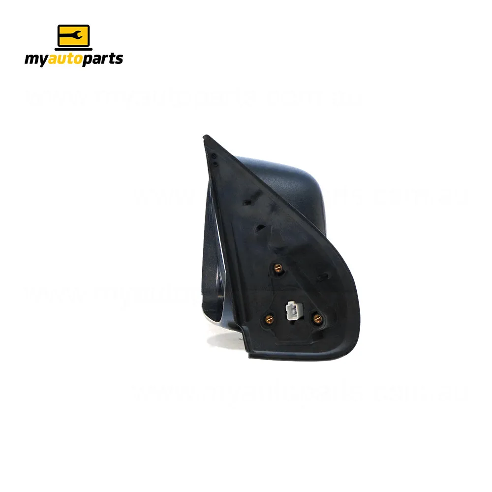 Black Door Mirror Electric Adjust Passenger Side Aftermarket suits Holden Colorado & Rodeo