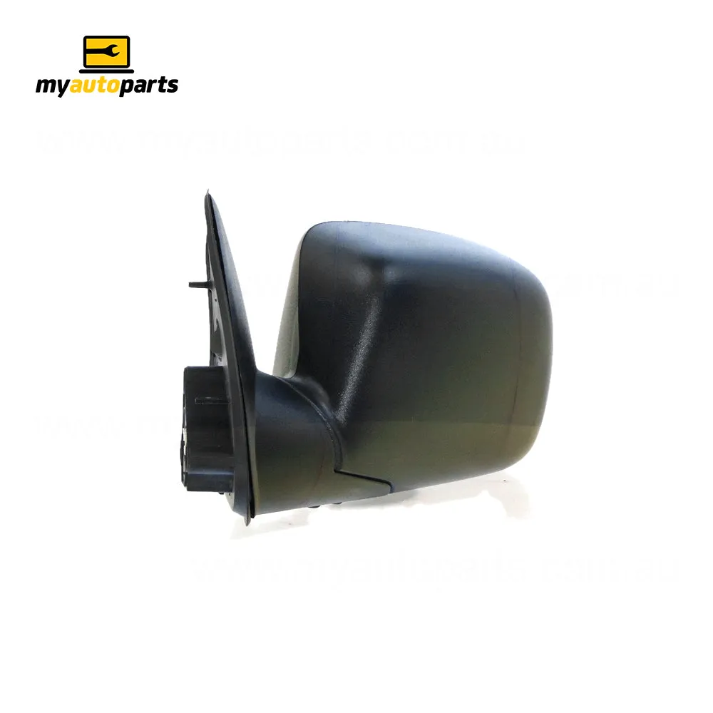 Black Door Mirror Electric Adjust Passenger Side Aftermarket suits Holden Colorado & Rodeo
