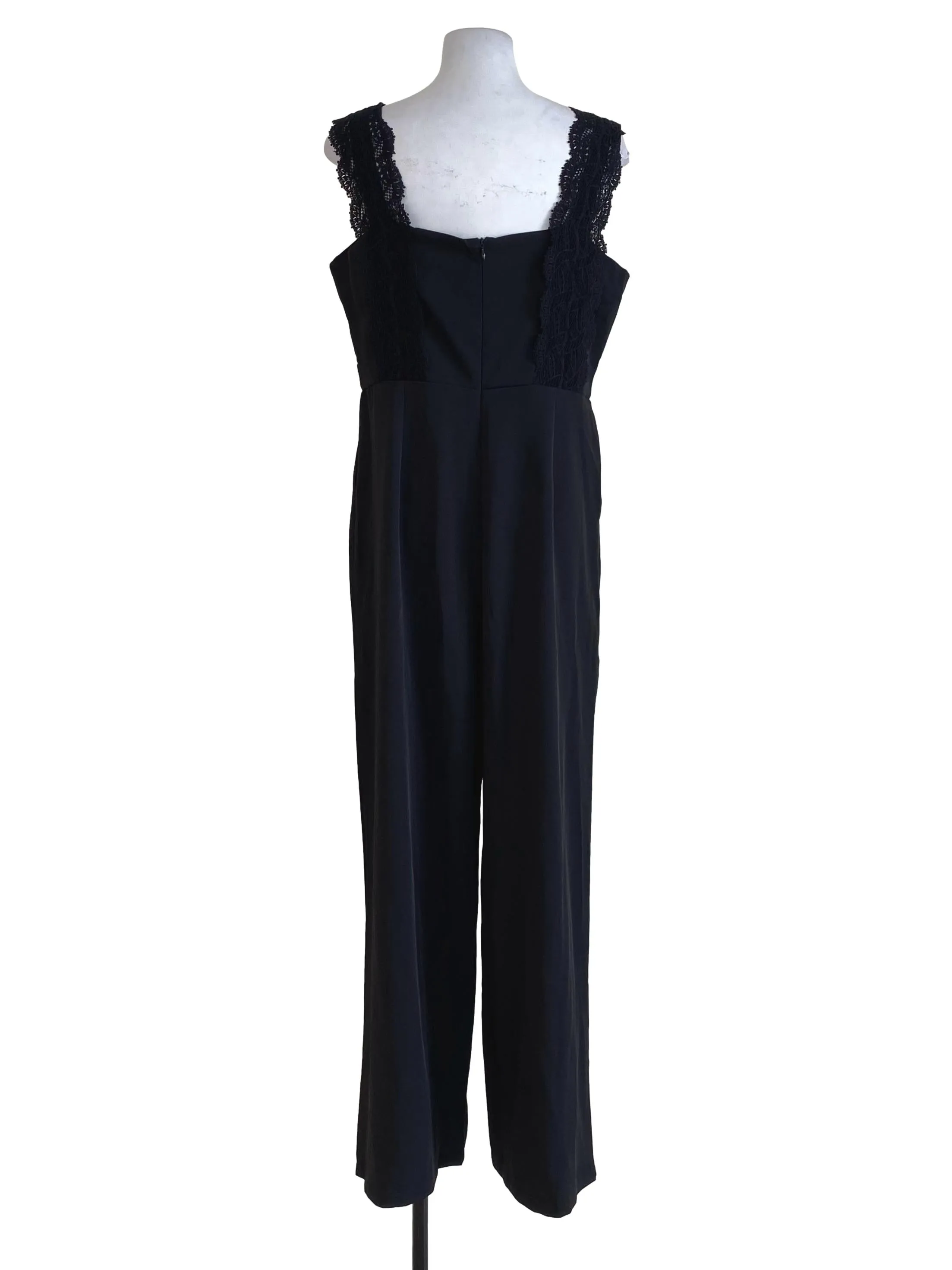 Black Lace Jumsuit