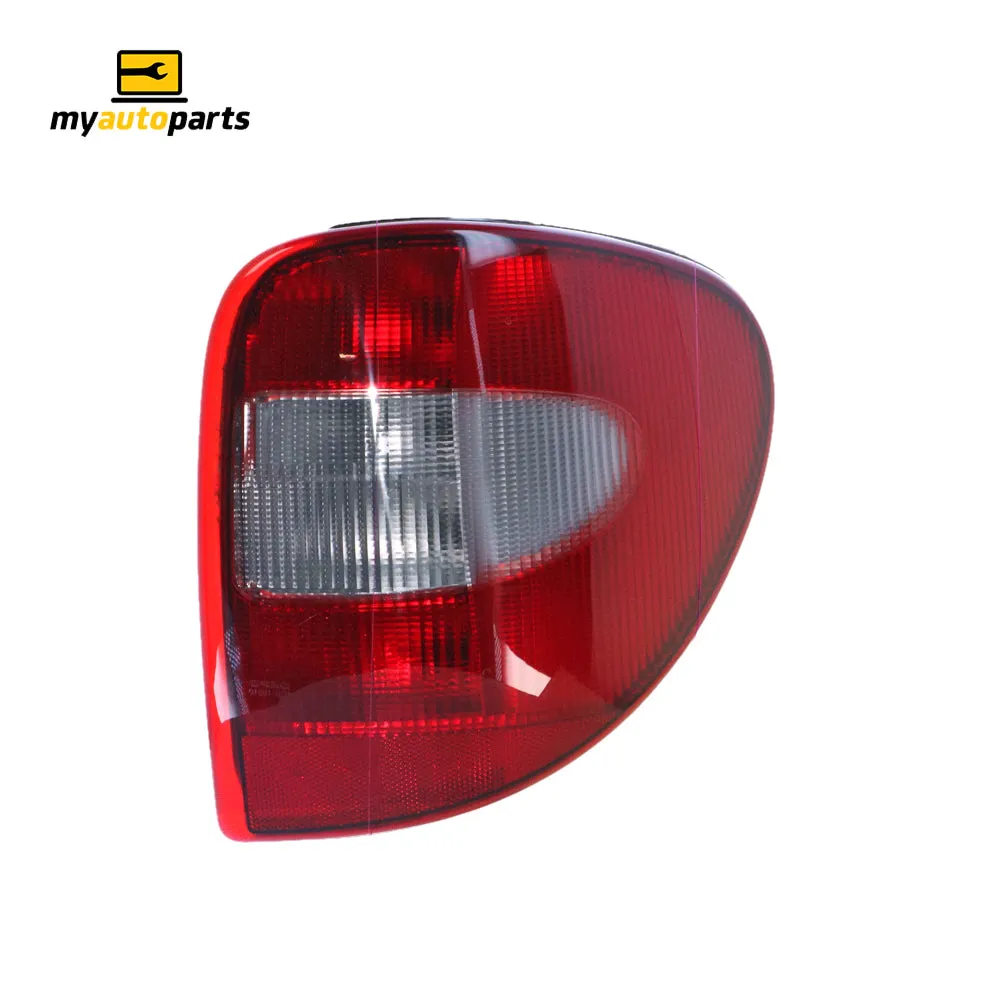 Black Red/Clear Tail Lamp Drivers Side Aftermarket Suits Chrysler Voyager RG 2004 to 2010