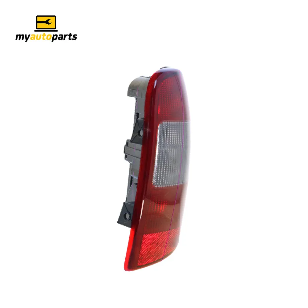 Black Red/Clear Tail Lamp Drivers Side Aftermarket Suits Chrysler Voyager RG 2004 to 2010