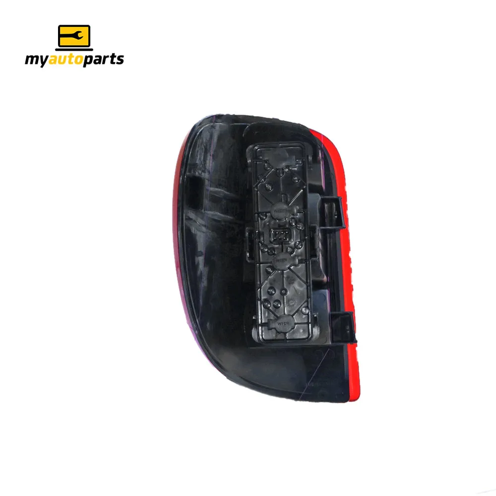 Black Red/Clear Tail Lamp Drivers Side Aftermarket Suits Chrysler Voyager RG 2004 to 2010