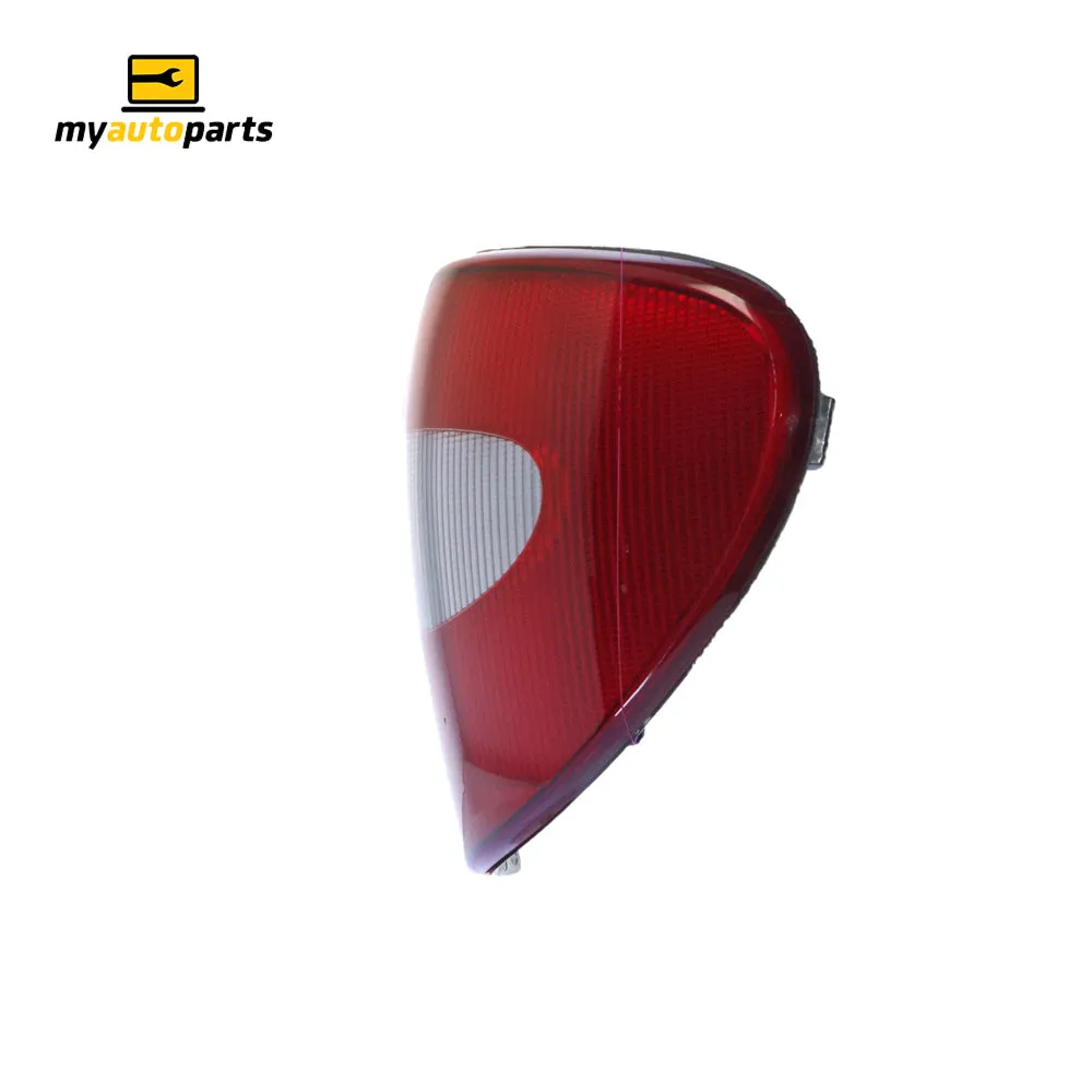 Black Red/Clear Tail Lamp Drivers Side Aftermarket Suits Chrysler Voyager RG 2004 to 2010