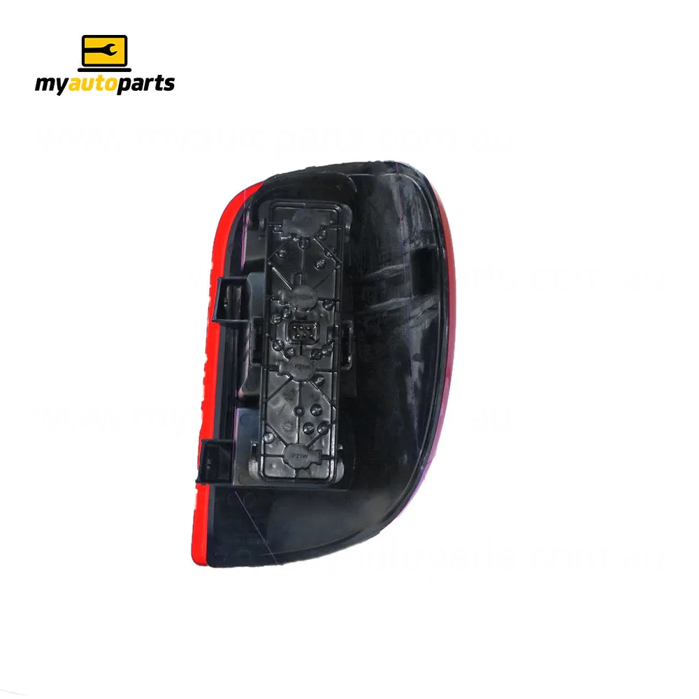 Black Red/Clear Tail Lamp Passenger Side Aftermarket Suits Chrysler Voyager RG 2004 to 2010