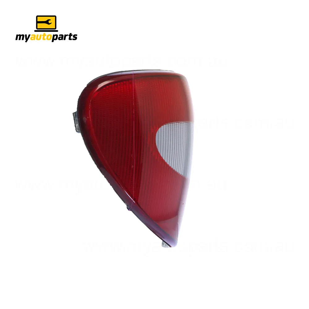 Black Red/Clear Tail Lamp Passenger Side Aftermarket Suits Chrysler Voyager RG 2004 to 2010