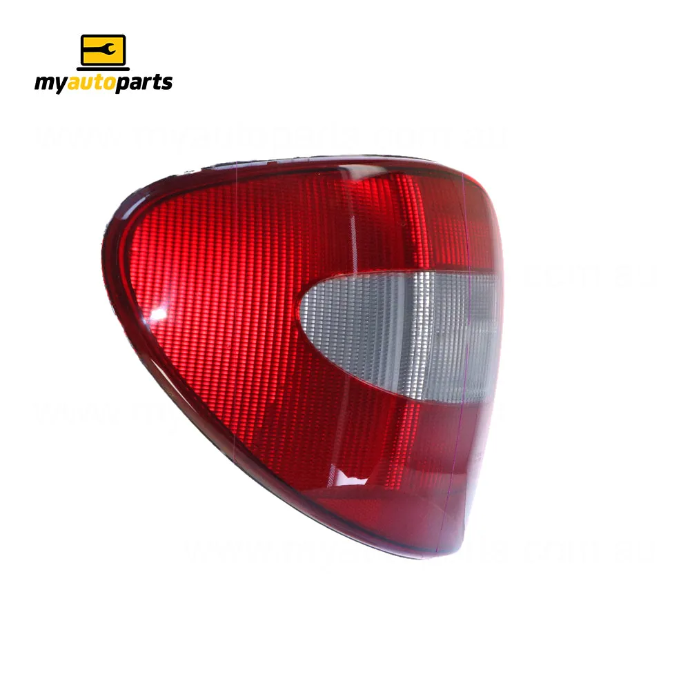 Black Red/Clear Tail Lamp Passenger Side Aftermarket Suits Chrysler Voyager RG 2004 to 2010