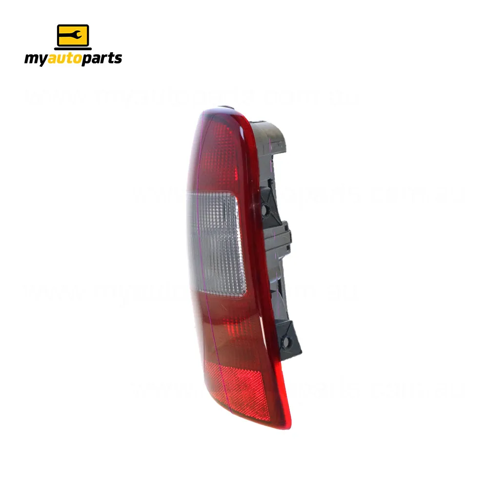 Black Red/Clear Tail Lamp Passenger Side Aftermarket Suits Chrysler Voyager RG 2004 to 2010