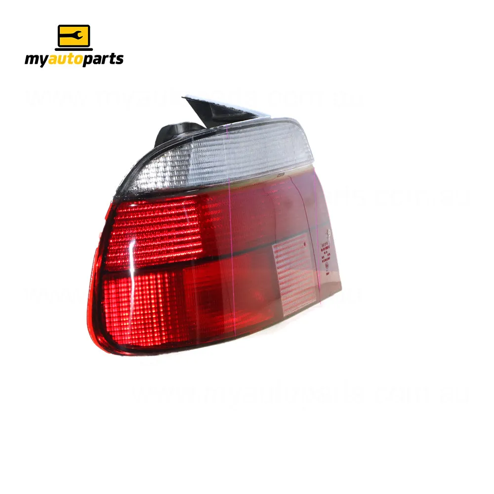 Black Red/Clear Tail Lamp Passenger Side Certified Suits BMW 5 Series E39 1996 to 2003