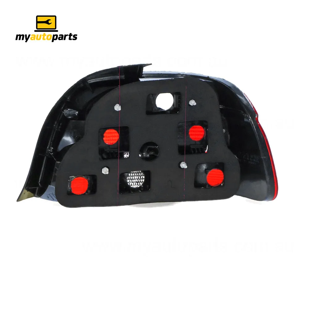 Black Red/Clear Tail Lamp Passenger Side Certified Suits BMW 5 Series E39 1996 to 2003