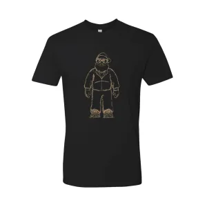 Black Santa Sketch T