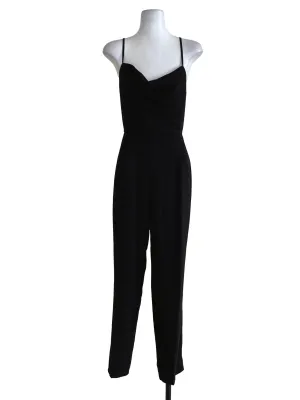 Black Self-tie Jumpsuit LB