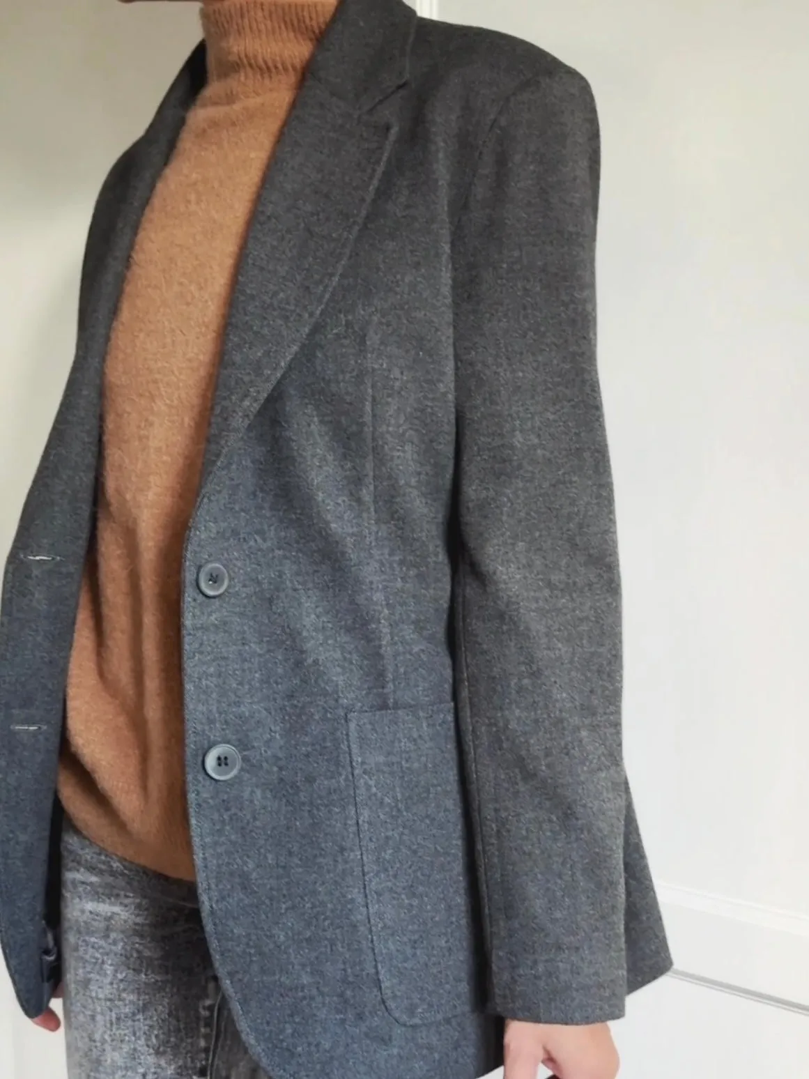 BLAZER 2 BUTTON - GREY