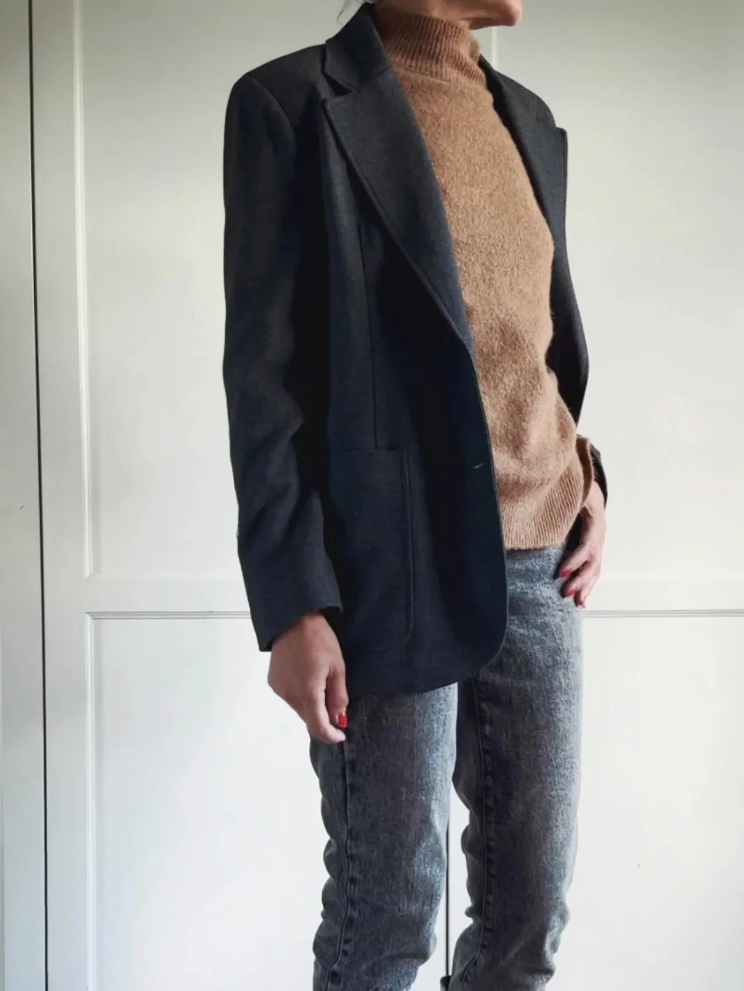 BLAZER 2 BUTTON - GREY