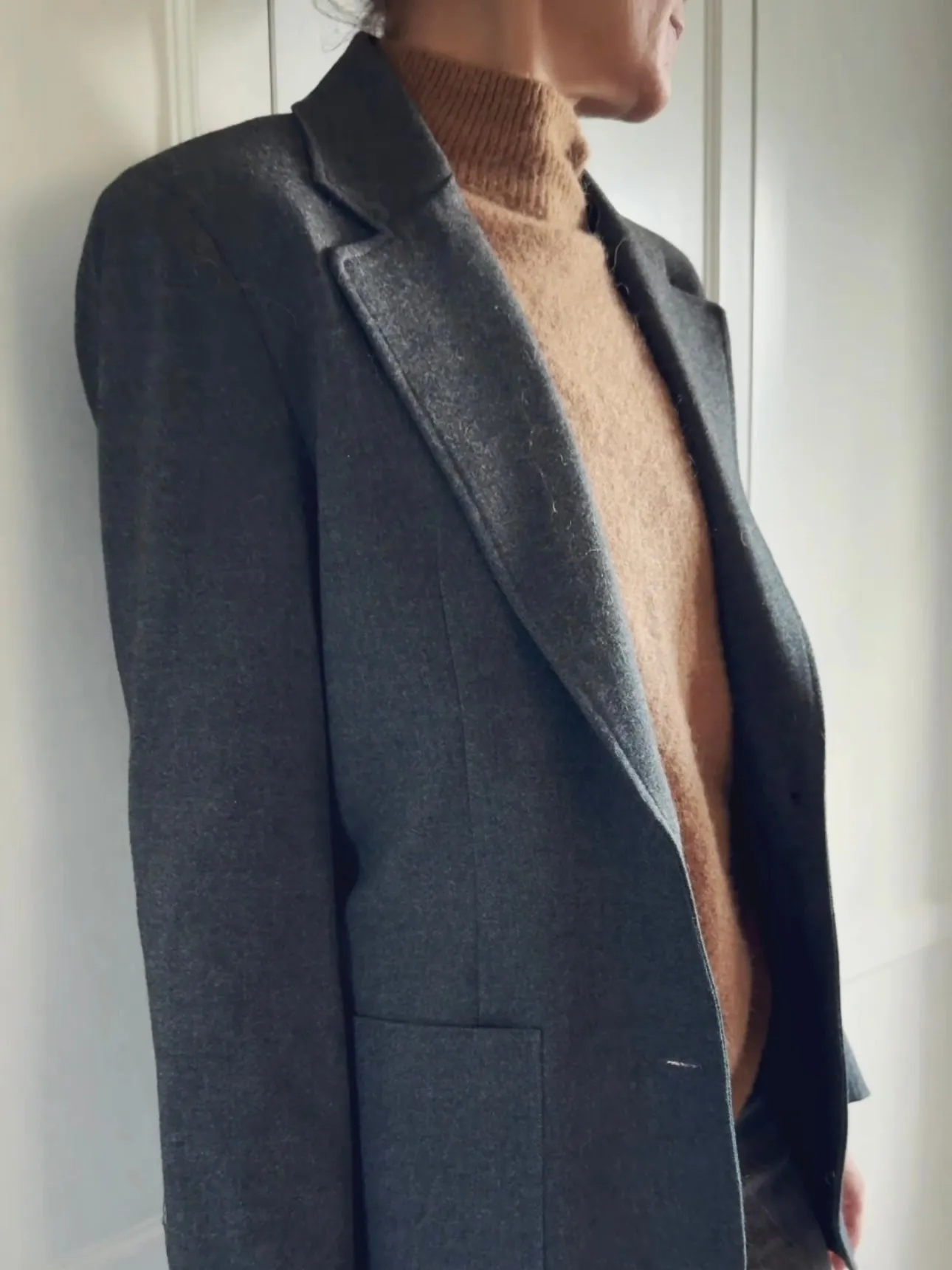 BLAZER 2 BUTTON - GREY