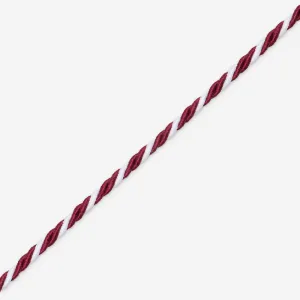 Blazer Cord - Maroon/White Twist