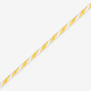 Blazer Cord - Yellow/White Twist